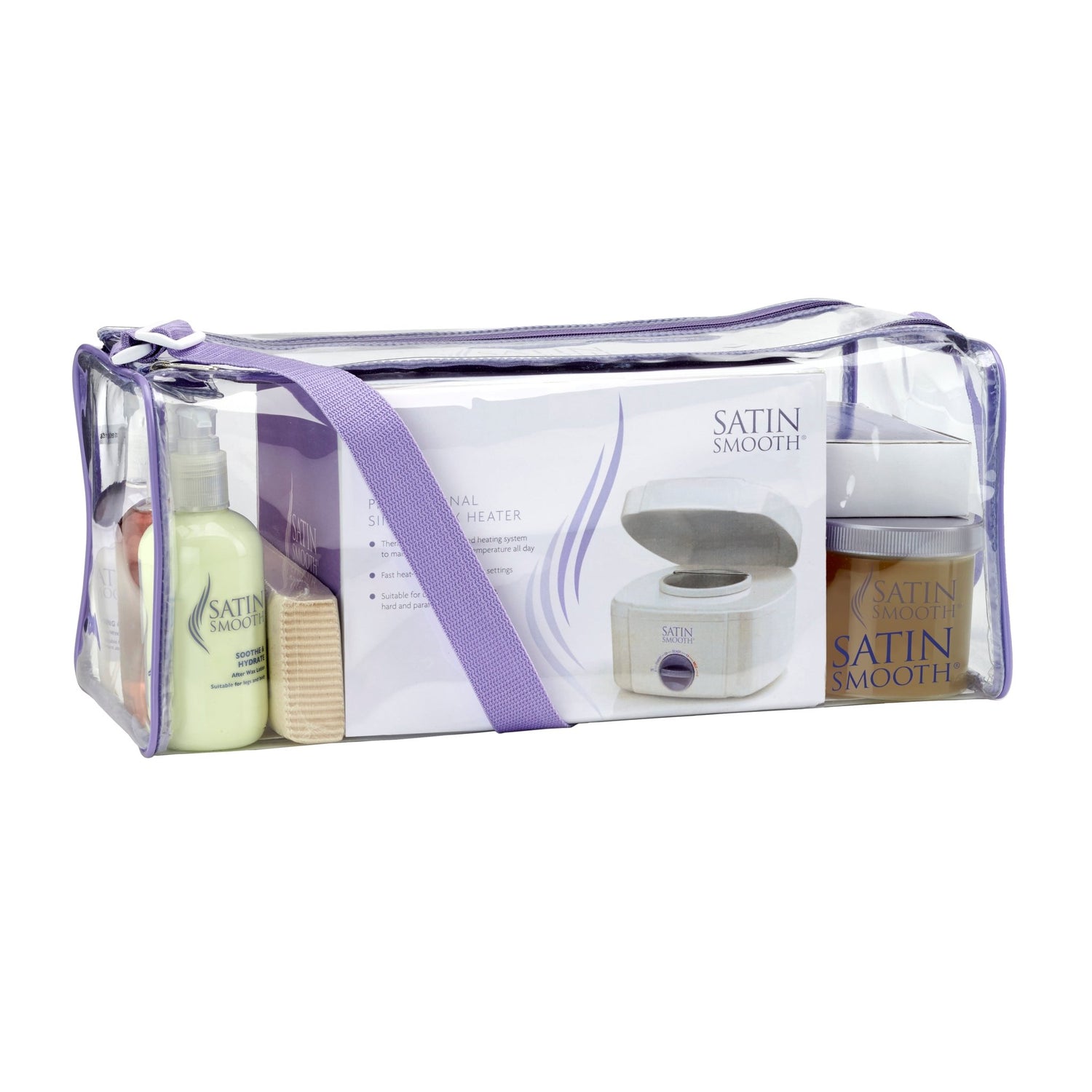 Satin Smooth Single Heater Waxing Starter Kit for Professional Salons