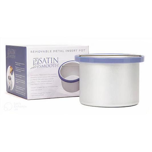 SATIN SMOOTH Removable Insert Pot for Wax Heater - Heaters & Starter Kits - SalonExpress