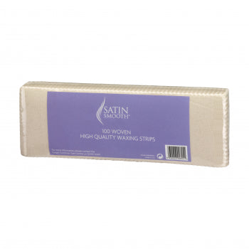 Satin Smooth Fabric Waxing Strips - pack of 100