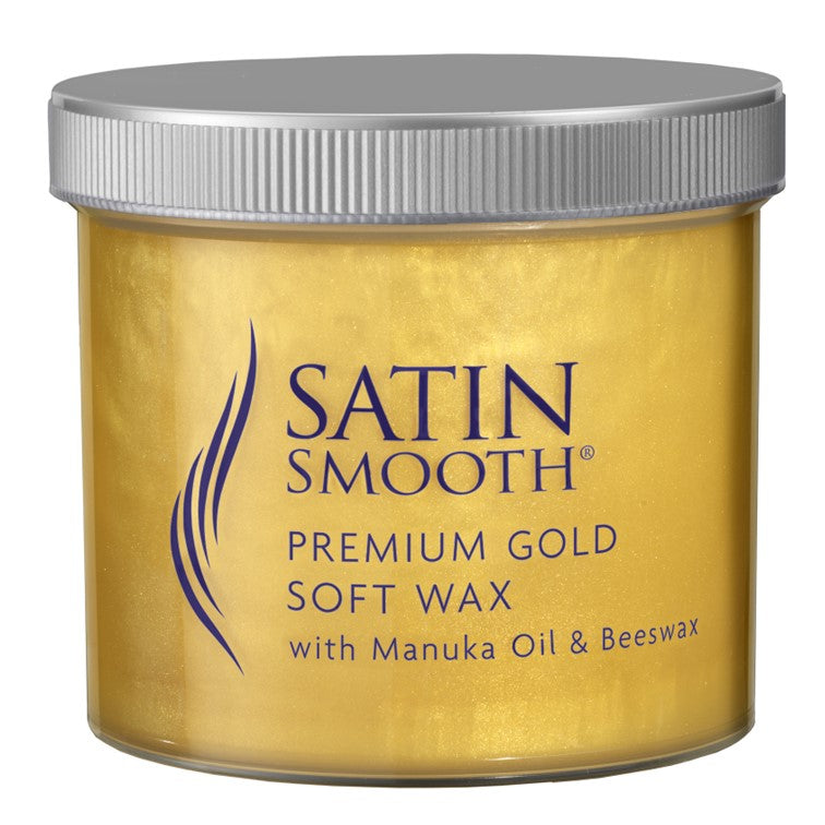 Satin Smooth Premium Gold Wax - with Manuka Oil & Beeswax