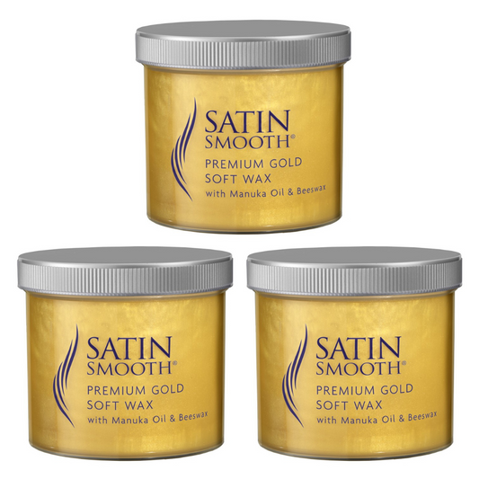 Satin Smooth Satin Smooth Pure Soy Wax 14 oz. Soft and Hard Waxes, Warmers  & PRO Wax kits